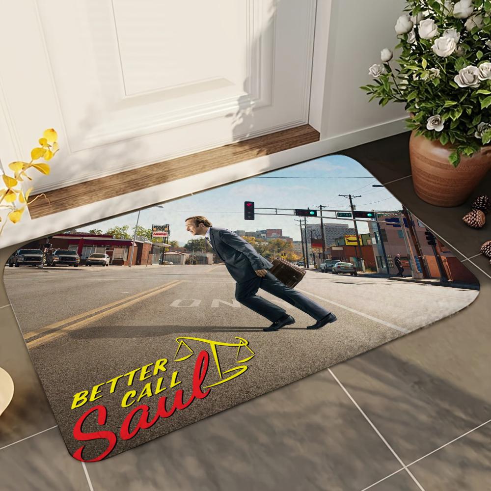 1pc Better Call Saul Bathroom Absorbent Mats Anti-Slip Mats Home Decor Supplies Carpets Home Kitchen Floor Mats