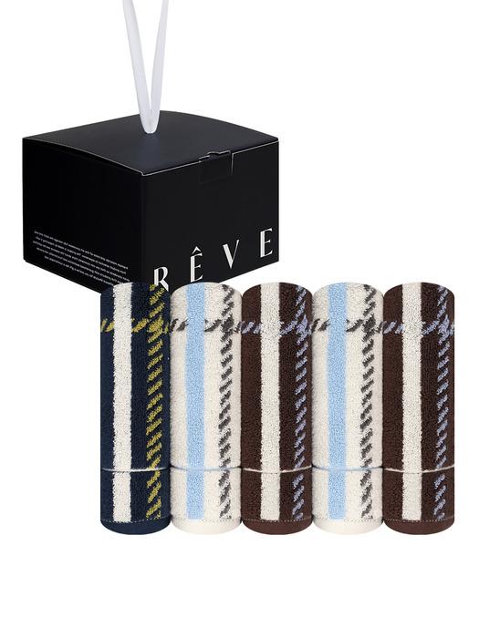 

Songwol towel Countess Mara check 40 200g 5-piece set Random