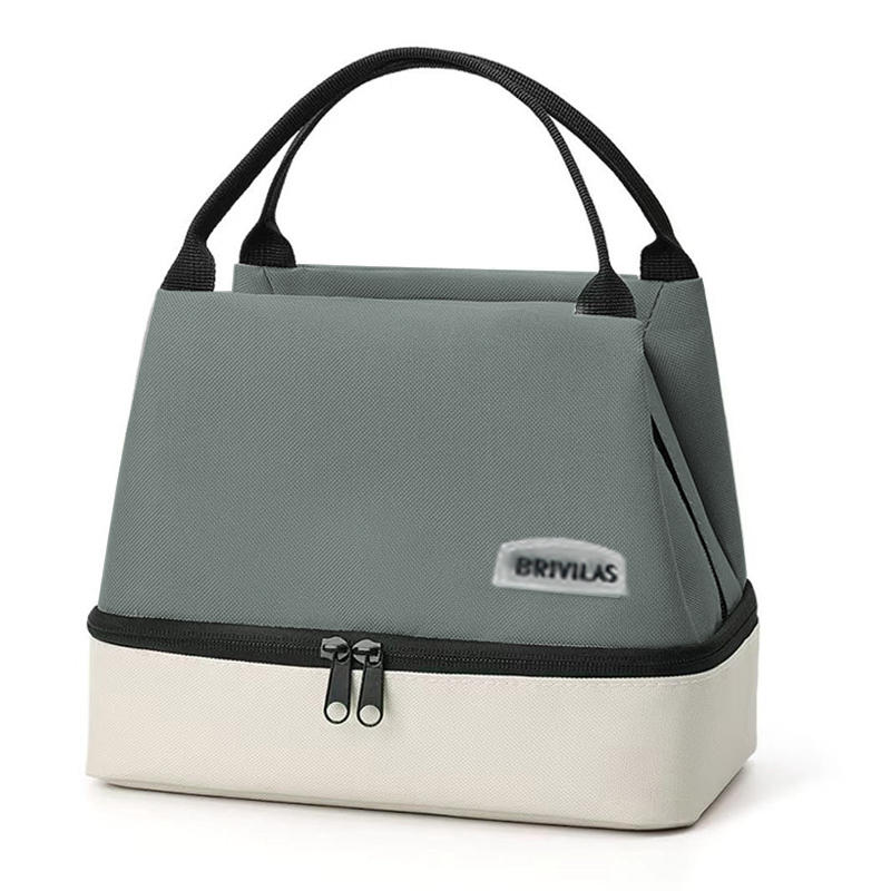 Kühltasche für Damen, tragbare Lebensmitteltasche für Arbeit, Studenten, Thermo-Lunchbox, Kühltasche, Kühltasche, Lunch-Tasche mit Schultergurt-Griff