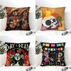 Festival D-Dia De Muertos 1 Pillow Case Linen Cushion Covers For Decorative Sofa Home Pillows Case Car Chair Pillows Cases