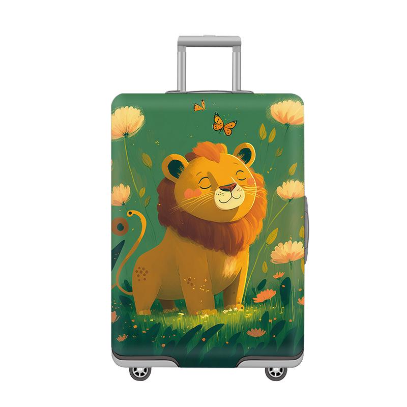 Thickened Cartoon Leather Suitcase Covers: Protective Dust Cover for 20, 24, and 28 Trolley Cases