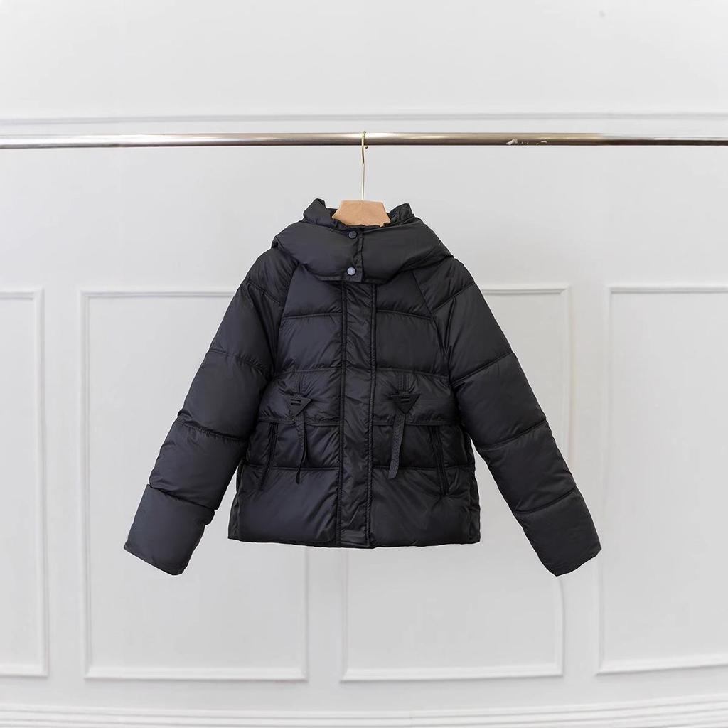 Women's 2025 Winter Short Stand-Up Collar Cotton Jacket - Trendy Thickened Bread Coat