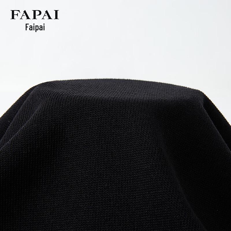 FAPAI Men's Linen Tencel Blend Knitted Polo Shirt