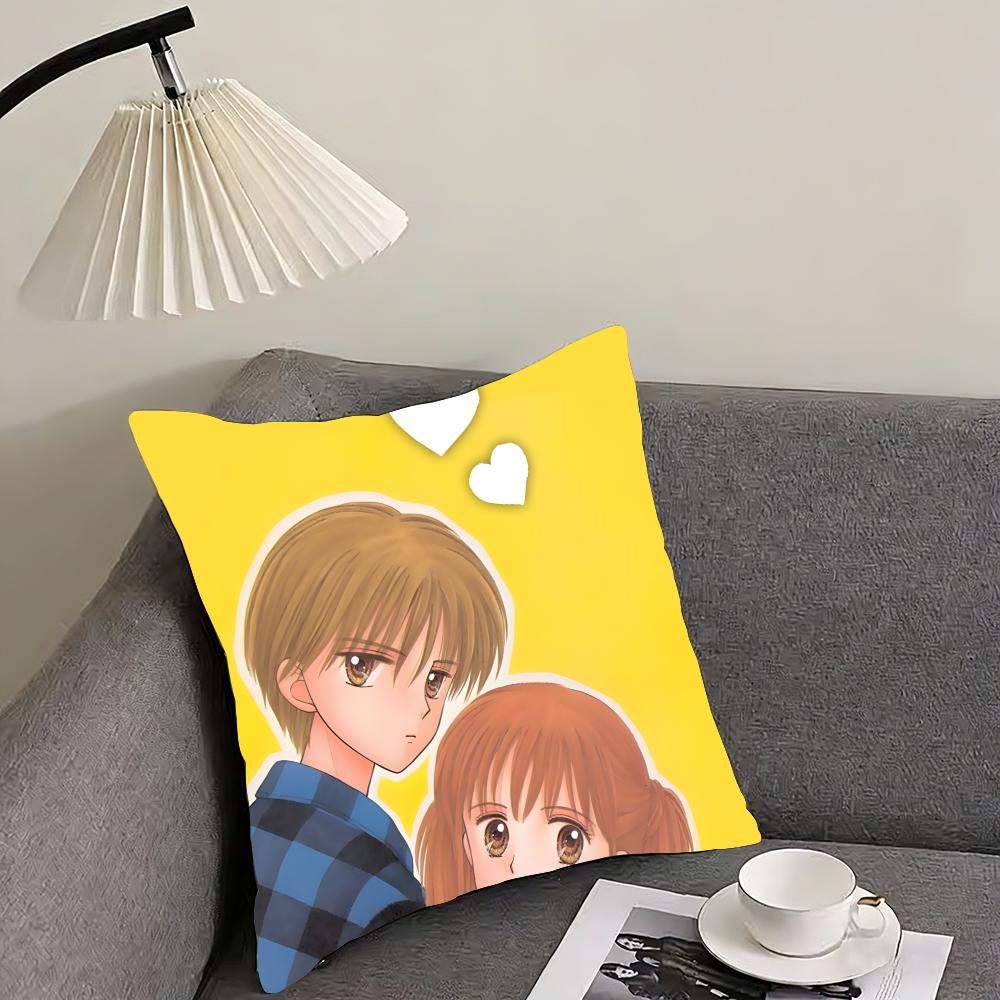 Kodomo no Omocha Anime Kissenbezug Wendbarer Plüschkissenbezug – Für Auto, Sofa, Schlafzimmer, perfekt als Geschenk.