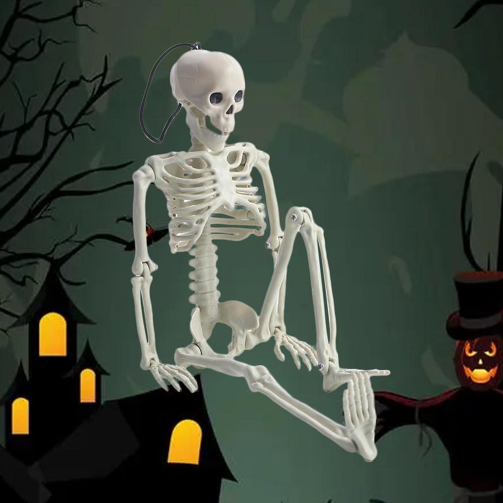 Parties Accessories Halloween Props Skeleton Model Human Bones Car Rearview Mirror Pendant