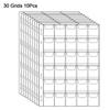 10Pcs Album For Coins 30 Pocket Coins Collection Page PVC Transparent Inside Pages Coins Loose Leaf Organizer Bag
