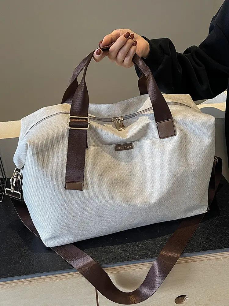 Women's Waterproof Gym Bag with Wet/Dry Separation, Large Capacity Sports Training Bag for Swimming and Short Trips