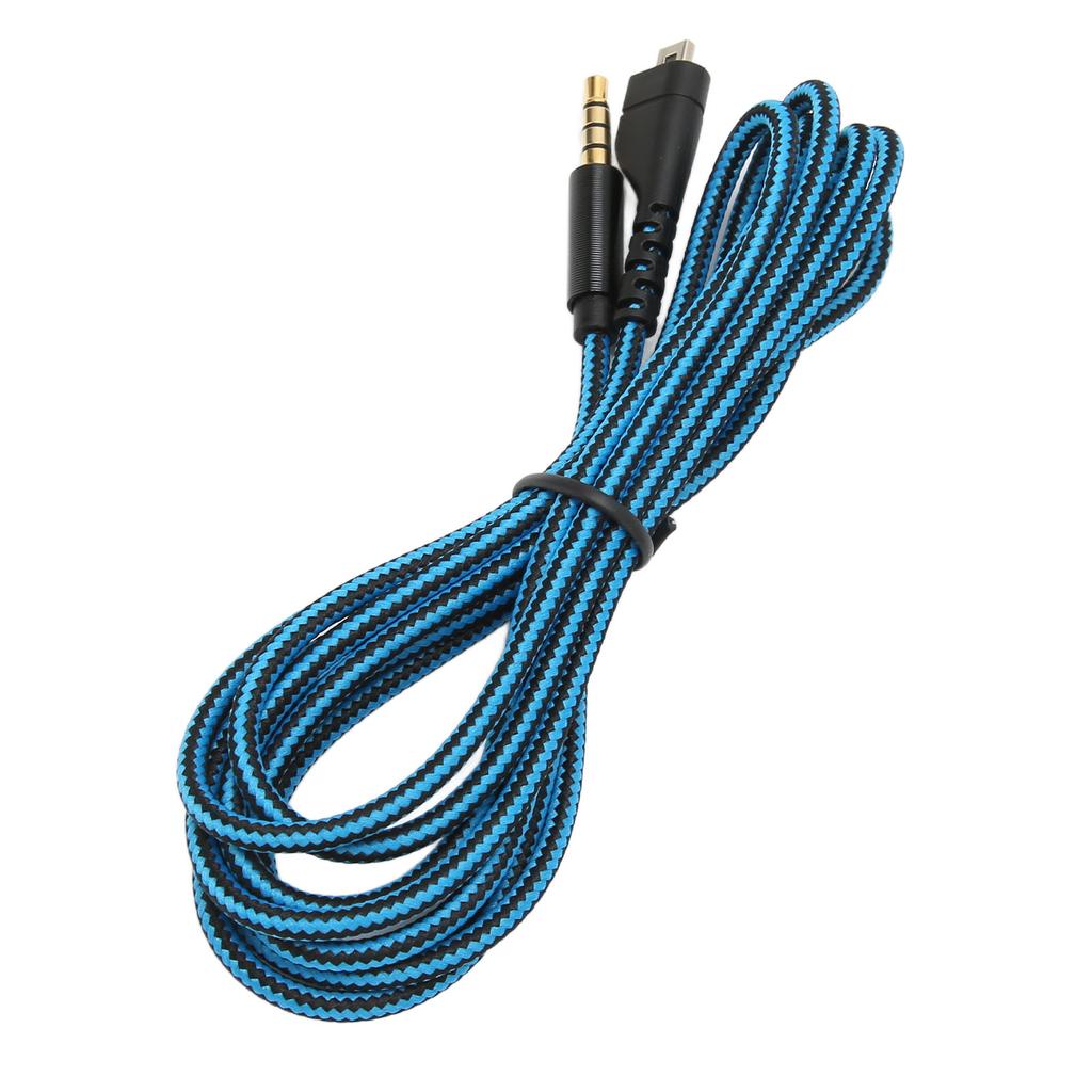 Headphone Sound Cable Wearproof Oxygen Free Copper Replacement Headphone Sound Cable for Steelseries Arctis 3 5 7 Pro