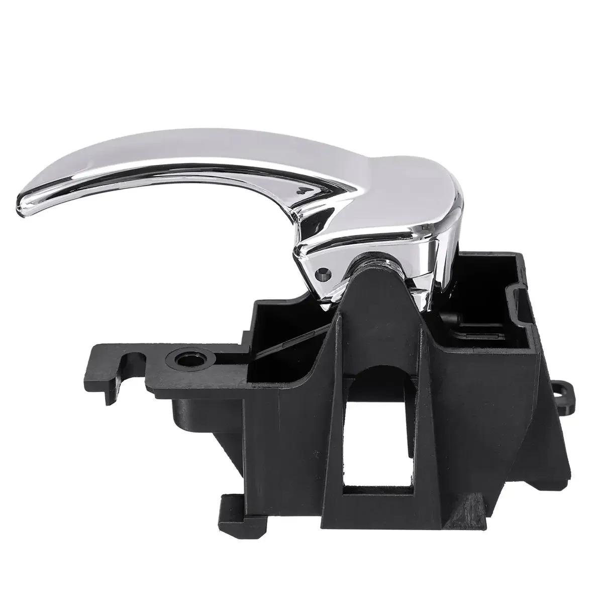 

Left Right Car Interior Door Handles Knob Lock Cover For Nissan Navara D40 Ute/Pathfinder R51 2005-2013 806704X02B 806714X02B left