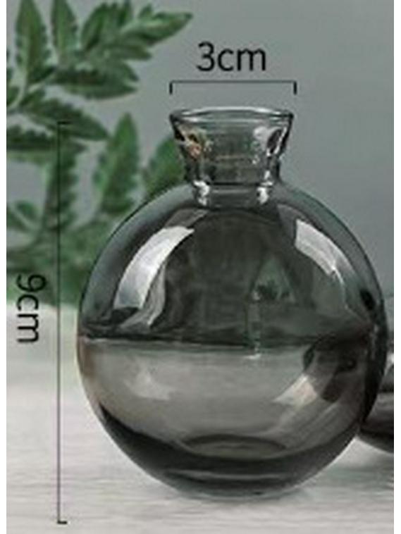 Elegant Retro Glass Vase: High-End Decorative Luxury for Flowers