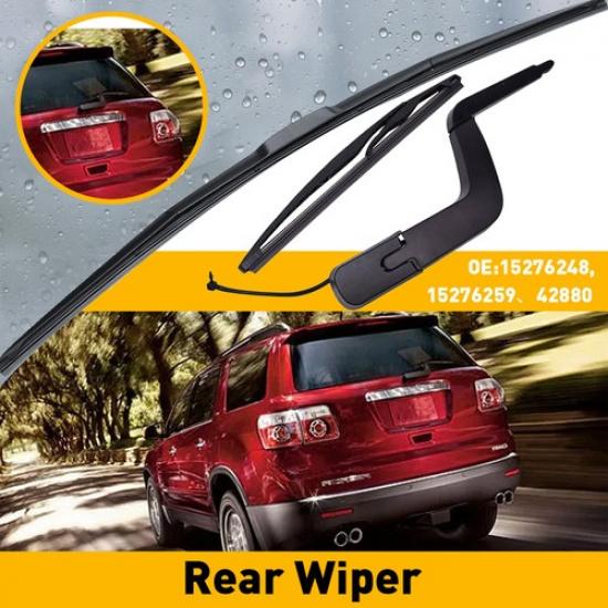 For 07-2012 GMC Saturn Acadia Outlook Rear Windshield Wiper Arm Blade 15276248 H