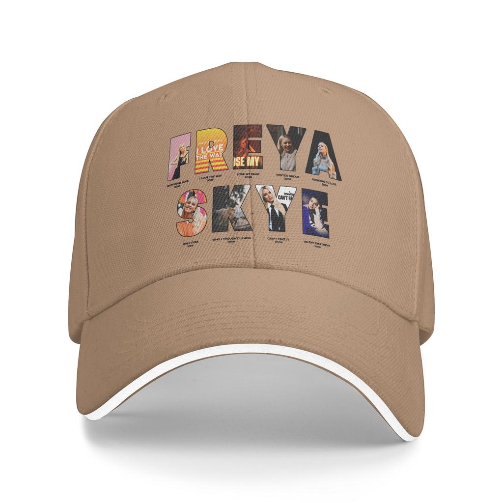 Summer Freya Skye Baseball Cap  Outdoor Sports Fashion Design Sun Hip Hop Hats UnisexTeens SunProof Baseball Caps