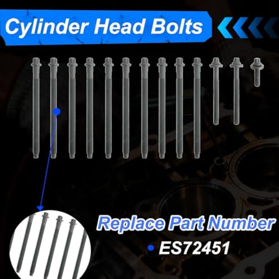 1.6 Full Gasket Set Head Bolts HS.90mm Thick Fit for Mini Cooper 1.6L 2008-2010 DOHC 16V HS26458PT ES72451