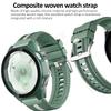 Offizielle Nylon-Armbandbänder mit PC-Schutzhülle für Huawei Watch GT 6 GT6 Pro GT5 46mm 22mm Komposit-Silikonarmband