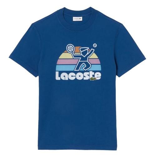 Lacoste Mens Tennis Jersey Washed T-Shirt