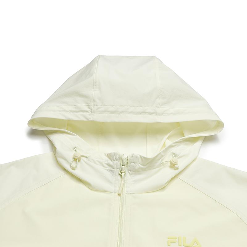 FILA Fitness Fashion Simple Sports Training Casual Versatile Comfortable Loose Hooded Woven Jacket Women jackets Jade A51W621703FYE