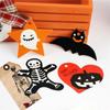 12pcs Single Side Halloween Packing Tags Vintage Pendant Tag Halloween Paper Hanging Tag  Home