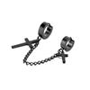 Punk Cross No Pierced Chain Tassel Korean Stud Earrings Men Ear Cuff Dangle Earrings Women Ear Clip