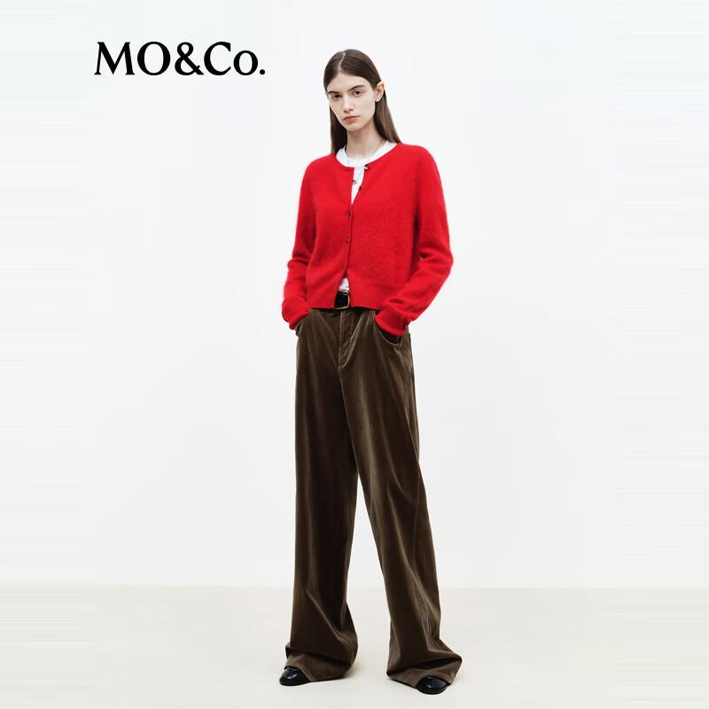 MO&Co. British Style Loose Fit Trousers