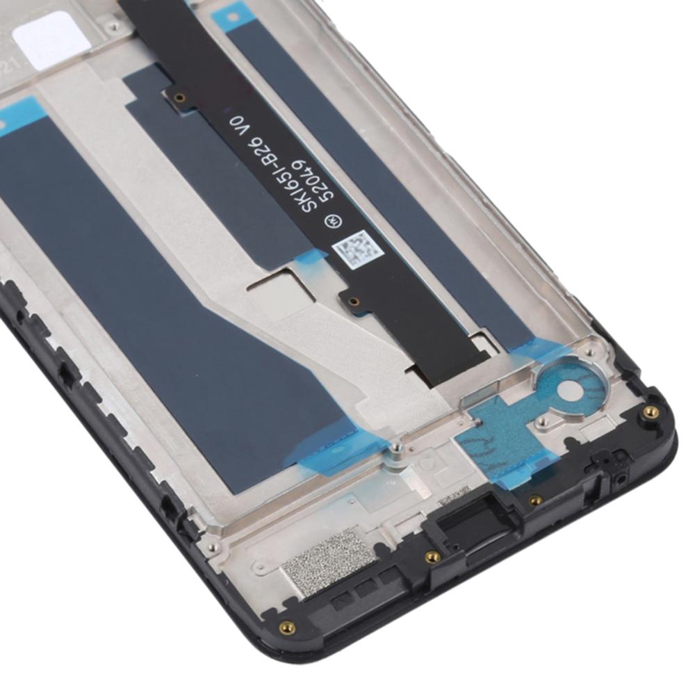 For ZTE Blade A71 Grade C LCD Screen and Digitizer Assembly+Frame Part (Without Logo)
