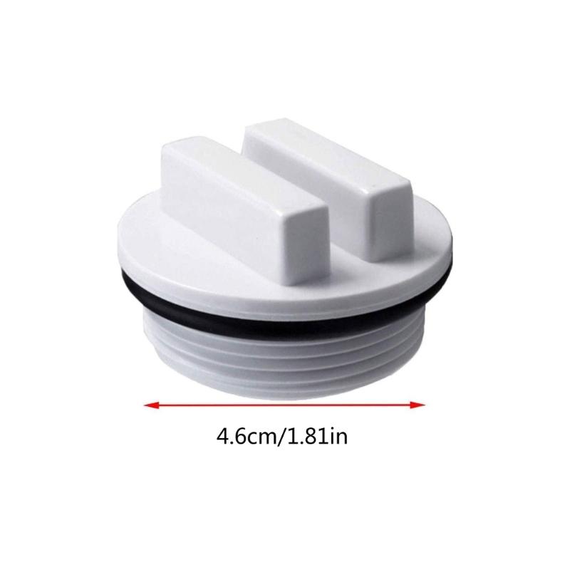 Set of 6 Pool Spa Drainage Solution Threaded Pool Spa Return Winterizing Plug Easy Installation Winterizing Pool Filter