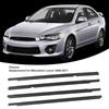 4pcs Car Weatherstrip Door Seal Belt 5727A005 Front Rear Window Moulding Trim Belt Replacement for Mitsubishi Lancer 2008-2017