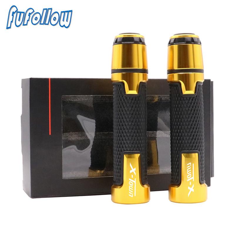 22mm Motorcycle Handle Grips Ends handlebar cafe racer Universal For KYMCO XTOWN300i X-TOWN 125i 300i x town 125 300