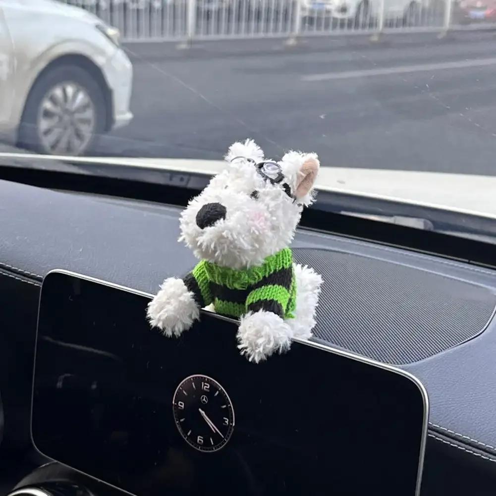 1Pcs Plush Doll Bag Pendant Car Hanging Pendant Cute Figure Key Chains Car Pendant Car Interior Decoration Car Decor