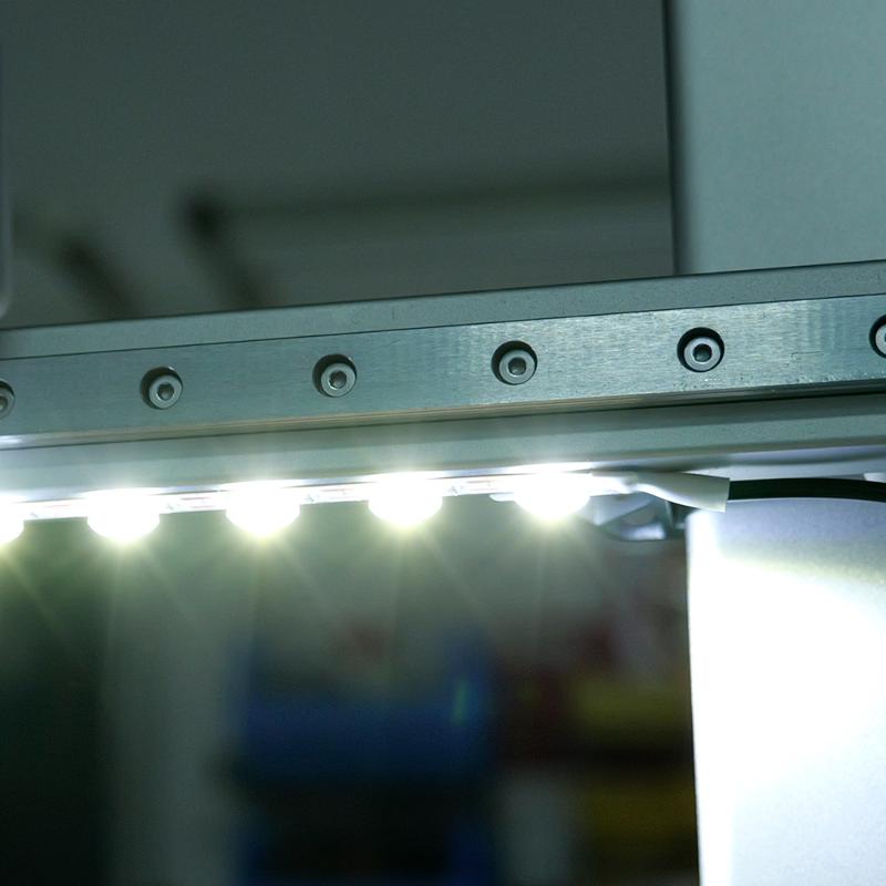 Upgrade Led Light Strip For Bambu Lab A1/A1Mini Ra95 Fill Light 24V White Light Super Bright For Bambulab 3D Printer Accessories