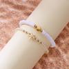 Vintage Goldfarbene Seestern Muschel Fußkettchen Für Damen Doppellagige Fußkette Knöchelarmband Am Bein Strand Barfuß Schmuck