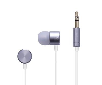 Écouteurs filaires haute résolution NAGAOKA Audio compatibles P908SV, Argent,