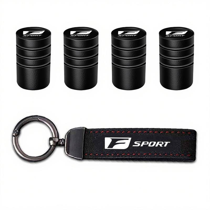 Auto Reifen Felgen Ventilkappen Abdeckung Wildleder Auto Schlüsselanhänger Ring Schlüsselanhänger Für Lexus RX330 IS250 RX350 IS300h NX300h RX400h Ct200h ES300h