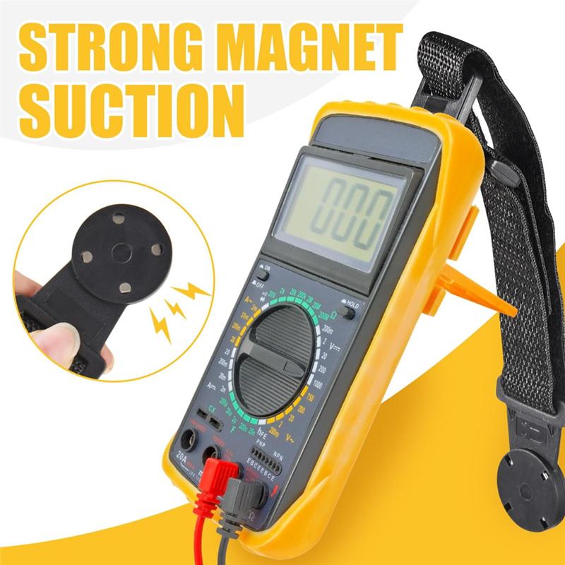 For Multimeter Accessories 2Pack Magnetic Hanging Strap For Hanging Loop Strap Magnet Kit Instruments