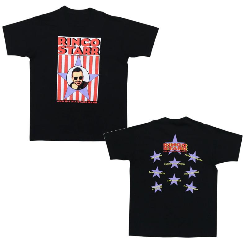 Ringo Starr and his band 2 sides black All sizes UNISEX 2F796
