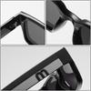 Fashion Luxury Designer Sunglasses Women M Letter Square Oversized Shades Elegant Trendy New Glasses