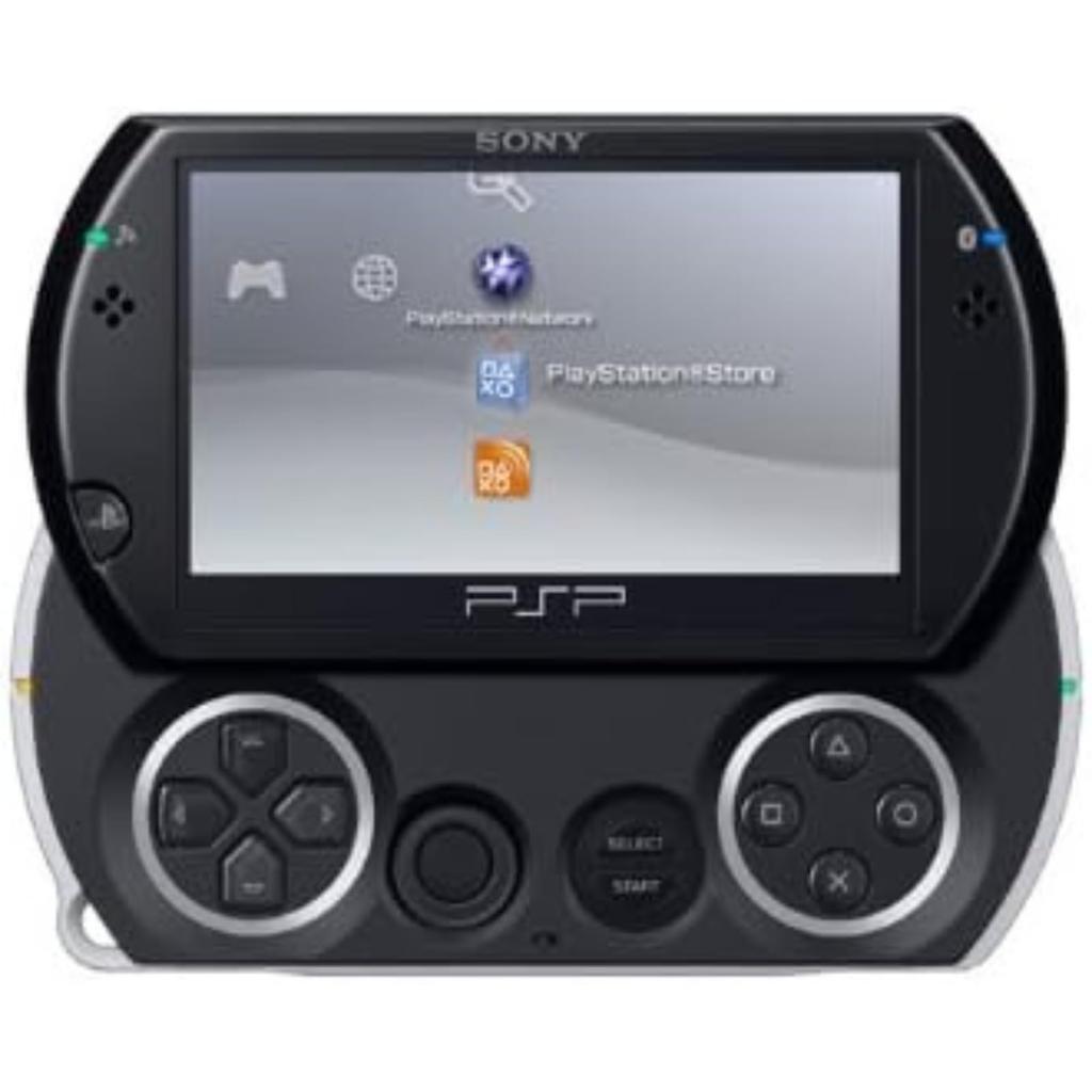 Sony PSP go Portable Noir reconditionnée avec écran LCD remplacé (PlayStation go) (PSP-N1000PW)