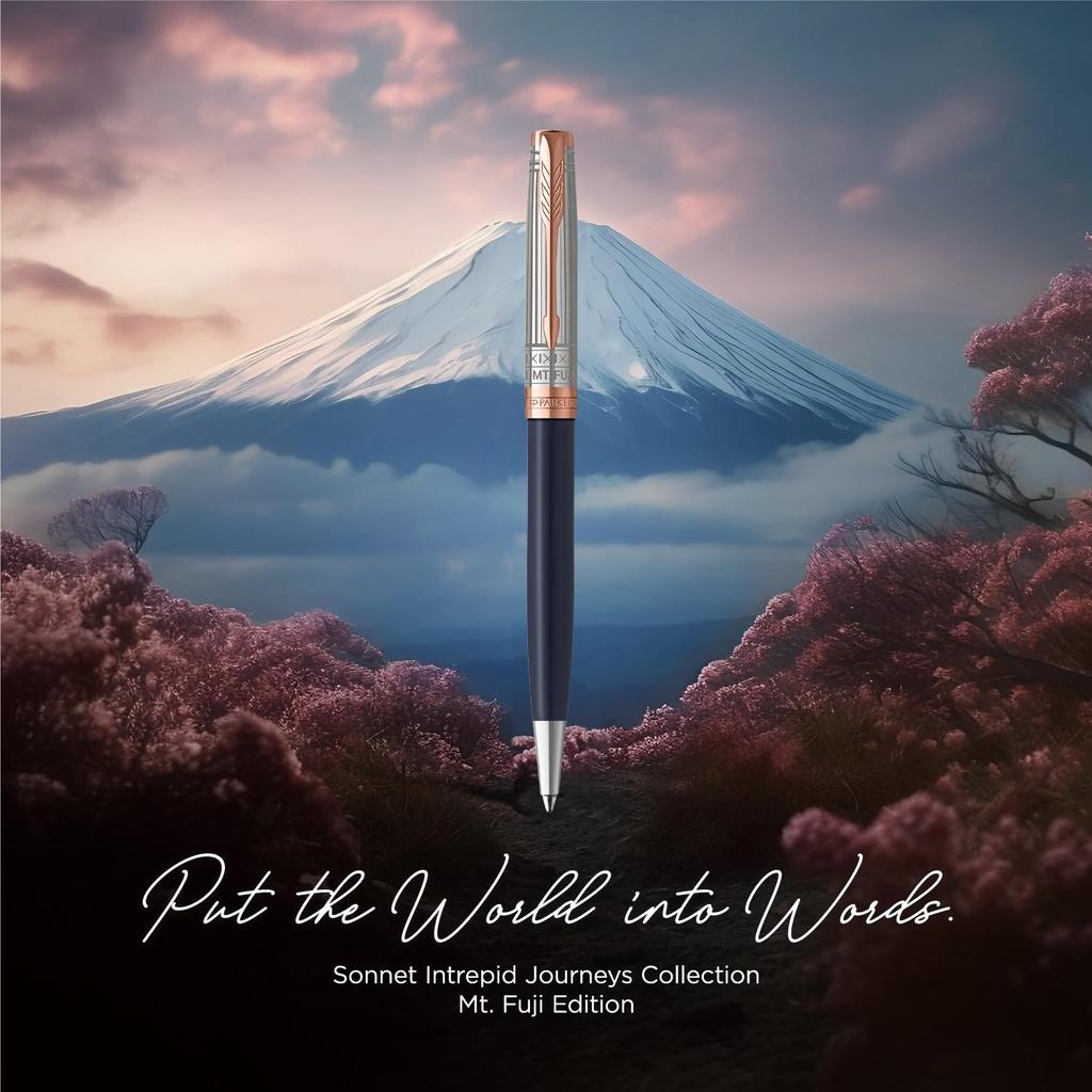 Parker Ballpoint Pen Sonnet Journey Special Edition Medium Point Oil Based Gift Box Genuine Imported Product 2191655