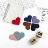 Customizable Heart-Shaped Leather Bookmarks: Variety of Styles and Colors Available