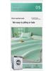 Summer Ice Silk Cool Mat Set: Soft Three-Piece Latex Mattress Cool Pad for Dorm Beds