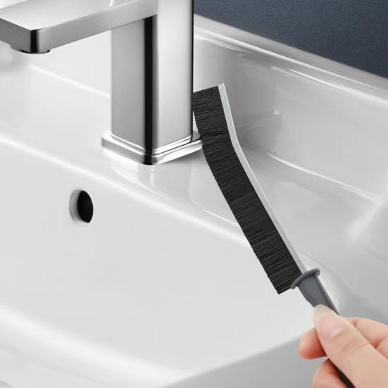 4Pcs Gap Cleaning Brush Ergonomic Design Hard Bristle Crevice Brush with Hanging Hole for Home Kitchen Bathroom