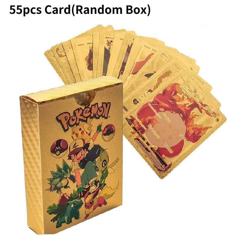 Pack Cards Foil Of 55 Pcs Assorted Card Toy Collect Peripheral Gift
