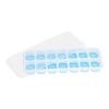 2pcs Food Grade Silicone Ice Cube Tray Removable Lid Freezer Ice Mold Stackable Ice Cube Mold  Home