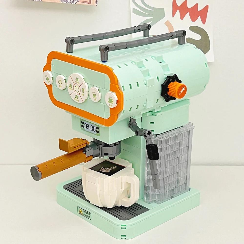 Exquisite Coffee Machine Toy Set - Children's Coffee Machine Awareness, Coffee Culture Understanding, Home and Office Decoration