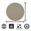 No Dogs Allowed Sign 7.87 Inch Round Rustproof Aluminum No Pets Entry Decor Home Garden Bar Garage