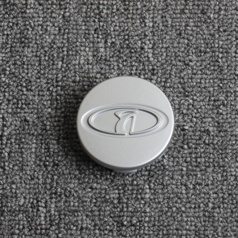 56MM Lada Radkappen: Russisches Auto-Reifen-Logo