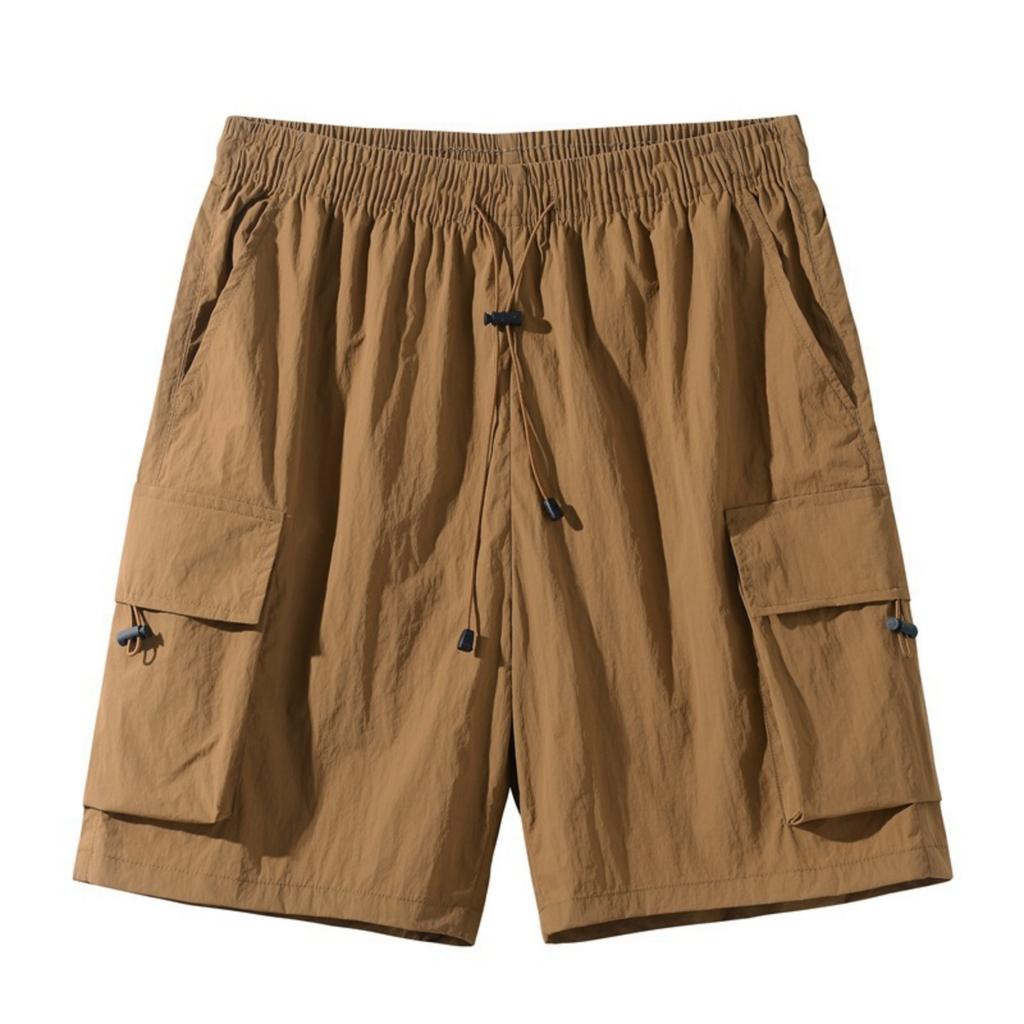 Men's Multi-Pocket Athletic Casual Shorts
