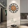 50 cm / Modern Metal Wall Clock – Premium Wall Decoration Item | Stylish Large Analog Hanging Watches for Living Room, Hall, Bedroom, Dining, Office