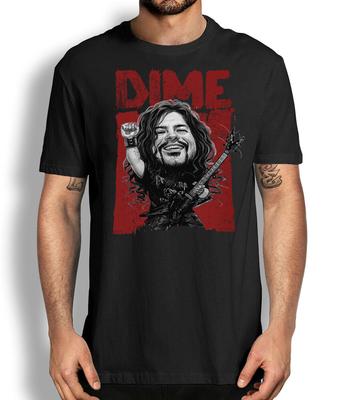 Koszulka unisex Dime Dimebag Darrell dla miłośników gitary Heavy Metal