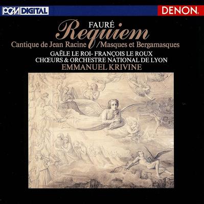 CD GAEL LE ROI FRANCOIS LE ROUX GABR  Faure Requiem  Racine Hymn  Masq COCO73139 Denon 2010 Japan ObiClassical Used