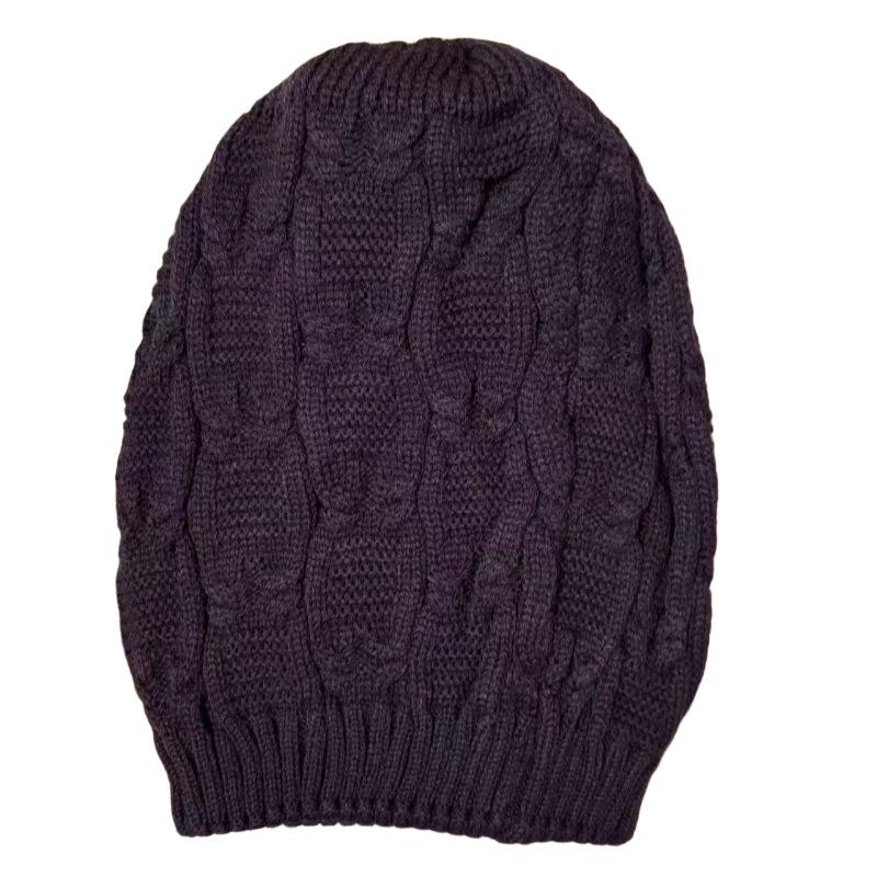 Women's Warm Knitted Beanie: Versatile, Ear Protection, Pullover, Stackable - Perfect for Autumn, Winter, and Postpartum Wear